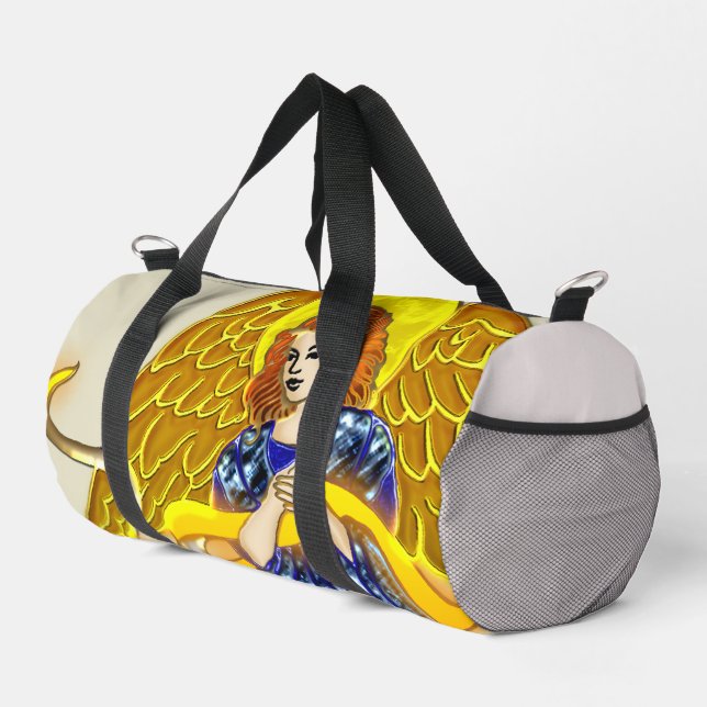 Radiant Guardian Angel  Duffle Bag (Right Corner)