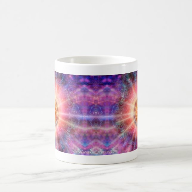 Radiant Heart Coffee Mug (Center)