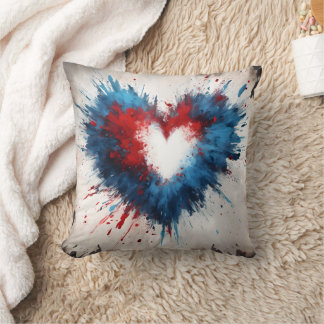 Radiant Heartburst Cushion