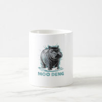 Radiant Hippo Moo Deng