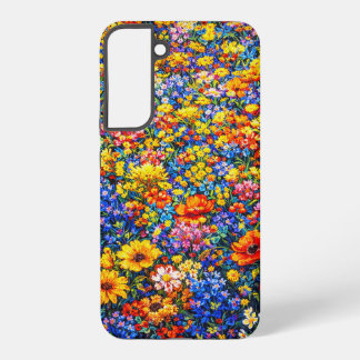 Radiant Horizon: The Infinite Wildflower Surge Samsung Galaxy Case