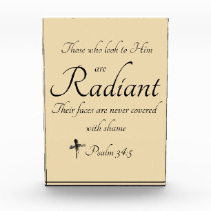 Radiant in Him Photo Block