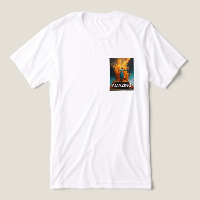 "Radiant Joy" Tri-Blend Shirt (Design Front)