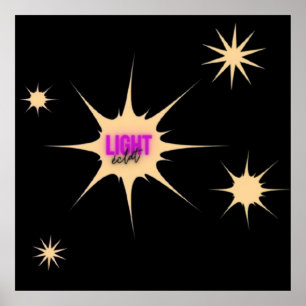 Radiant Light – Modern & Vibrant Style Poster
