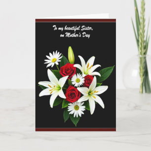 Radiant Lilies Mothers Day Card