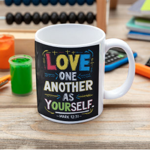Radiant Love: Embrace Others as You Cherish  Coffee Mug