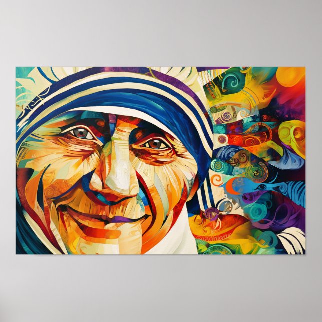 Radiant Love: Saint Teresa of Calcutta Poster (Front)