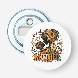 Radiant Loving Nurturing Mother day Bottle Opener