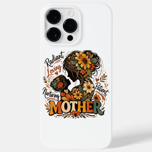 Radiant Loving Nurturing Mother day Case-Mate iPhone Case (Back)