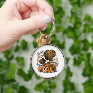 Radiant Loving Nurturing Mother day Key Ring