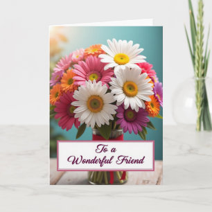 Radiant Moms Friend Day Card