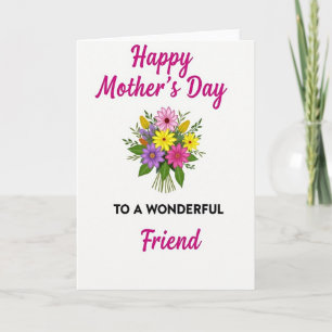 Radiant Mothers Day Friend Card