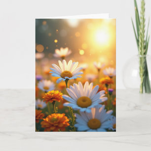 Radiant Mothers Day Sunset Card