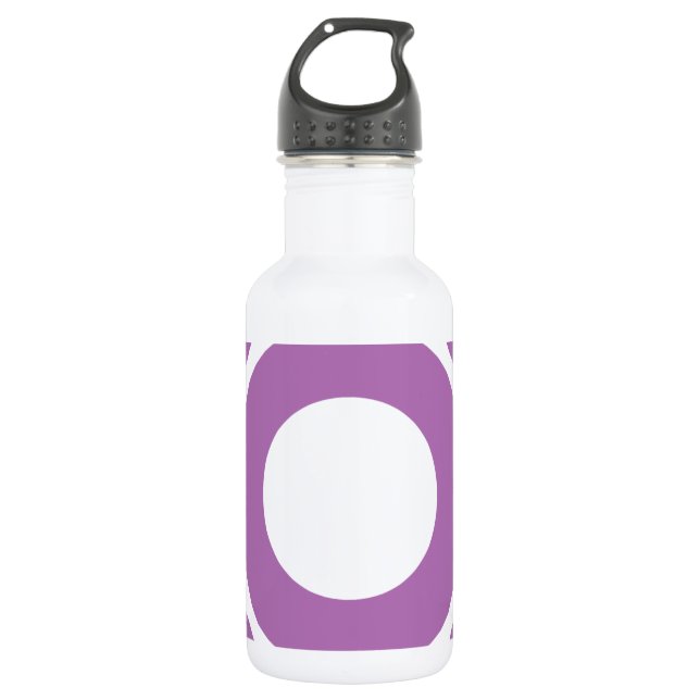 Radiant Orchid Dot 3 532 Ml Water Bottle (Front)