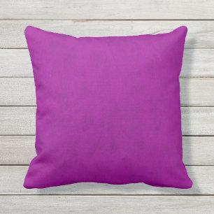 Radiant Orchid Purple Velvet Look Cushion
