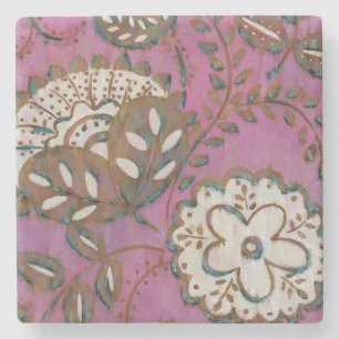 Radiant Ornament I Stone Coaster