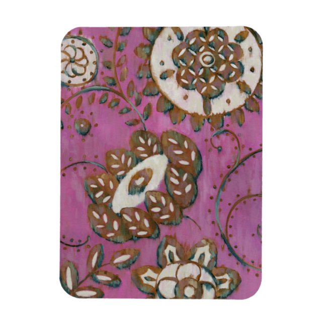 Radiant Ornament II Magnet (Vertical)