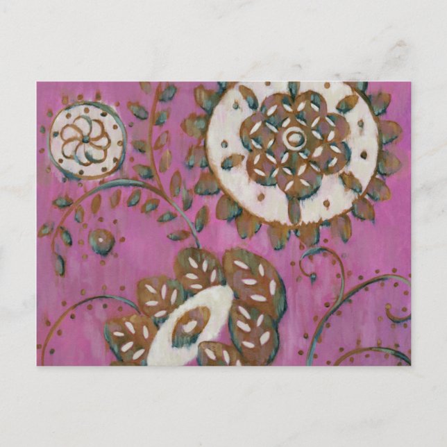 Radiant Ornament II Postcard (Front)