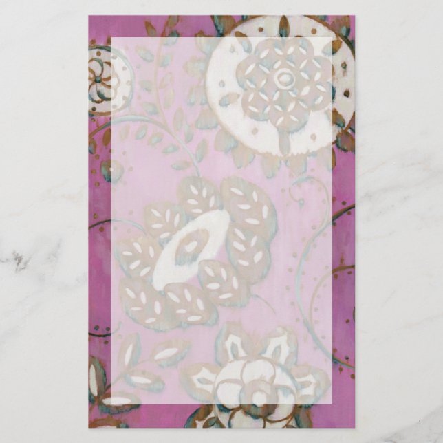 Radiant Ornament II Stationery (Front)