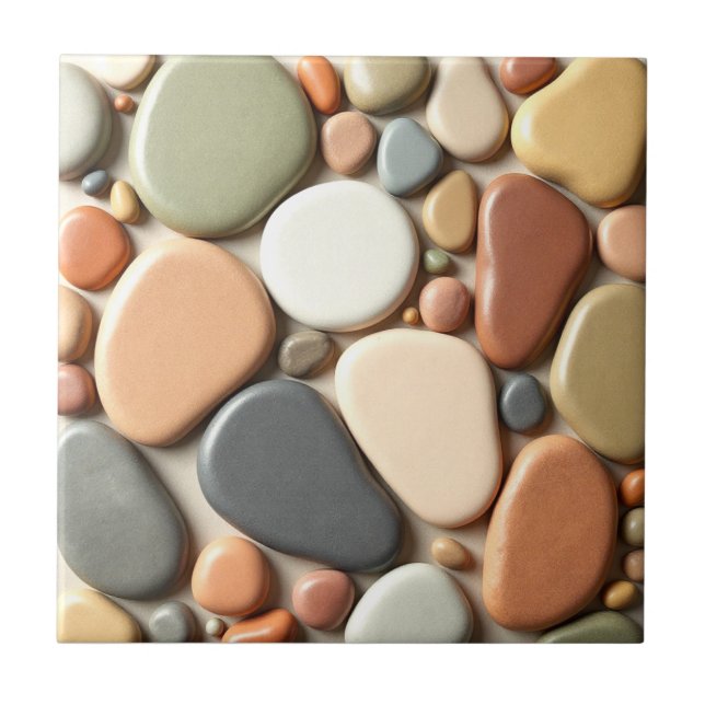 Radiant Pebble Ceramic Tile (Front)