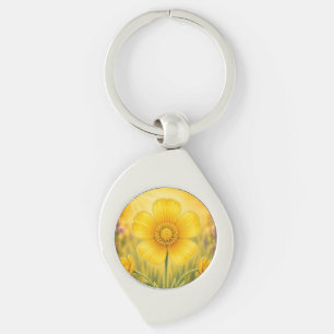 Radiant Petal Series – Buttercup Key Ring