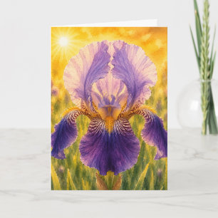 Radiant Petal Series – IRIS Card