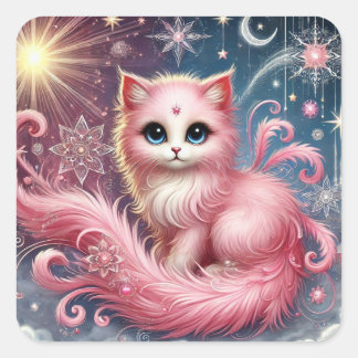 Radiant Pink Dream Aura Sticker Sheet