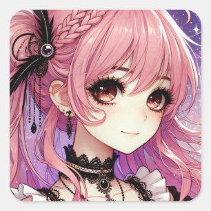 Radiant Pink Dream Aura Sticker Sheet