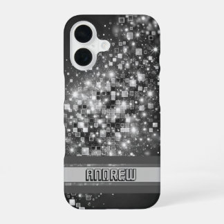 Radiant Pixel Bokeh iPhone 16 Case