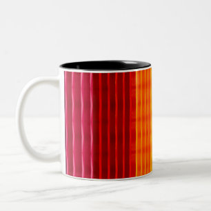 Radiant Rainbow Stripes Mug