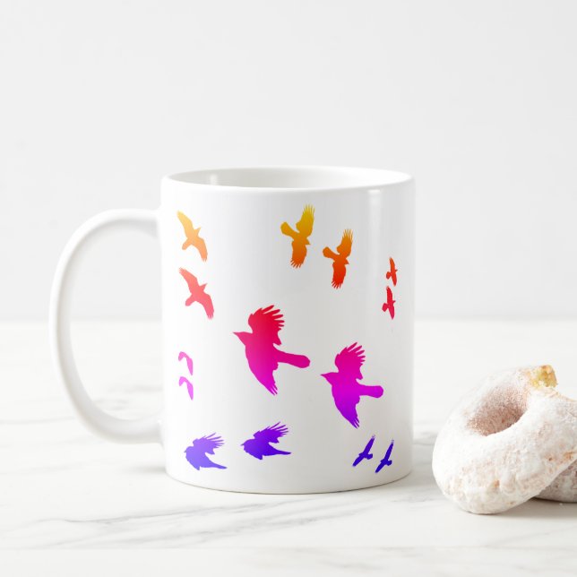 Radiant Ravens Mug (With Donut)