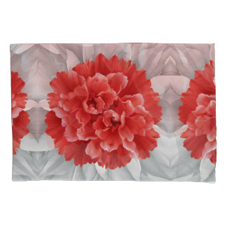 Radiant Red Azalea Botanical Art  Pillowcase
