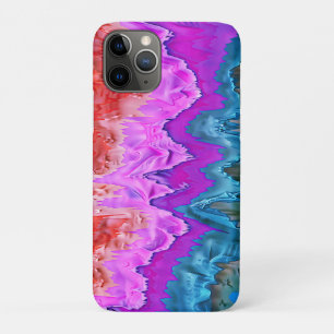"Radiant Reflection" Colourful Abstract Art  iPhone 11 Pro Case