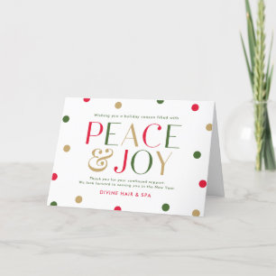 Radiant Season Business Holiday Card