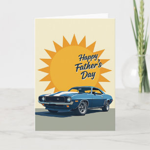 Radiant Sky Fathers Day Card