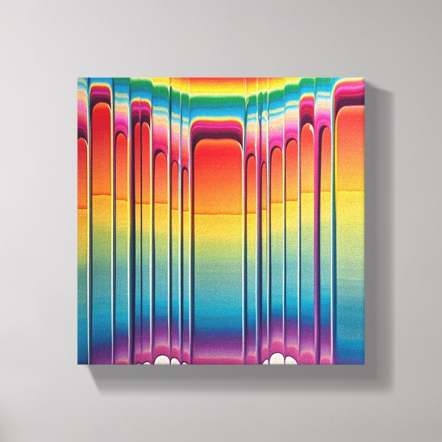 Radiant Spectrum Canvas Print (Front)