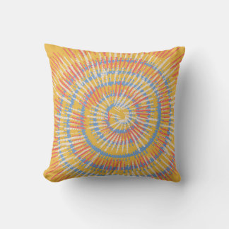 Radiant Spiral Burst Cushion