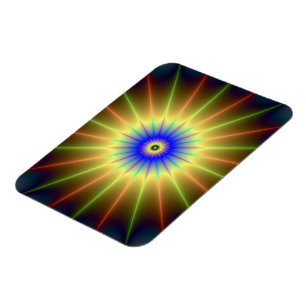 Radiant Star Photo Magnet