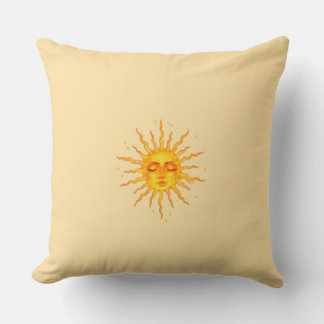"Radiant Sun Decorative Pillows" Cushion
