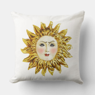 Radiant Sun Face Cushion