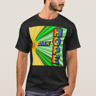 Radiant Sun “HOPE” Pride T-Shirt – LGBTQ+ Support 