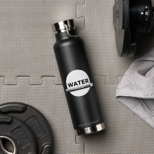 Radiant Sun Water Quote with Good Day Bar Bottle