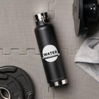Radiant Sun Water Quote with Good Day Bar Bottle