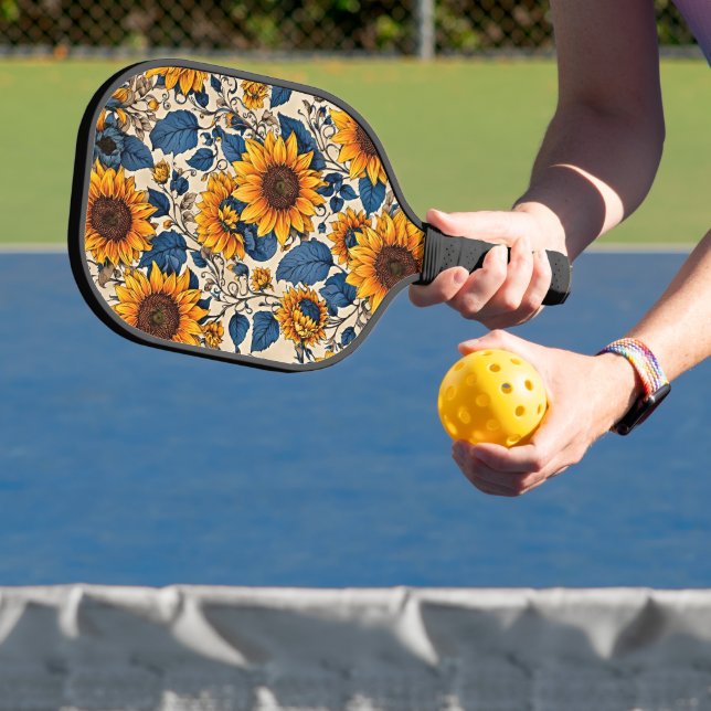 Radiant Sunflower Bloom: Embrace the Artistic Joy  Pickleball Paddle (Insitu)