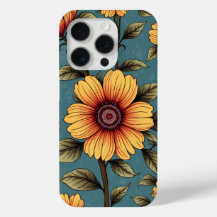 Radiant Sunflower Pattern Case