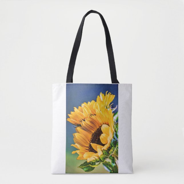 Radiant Sunflowers Tote Bag (Front)