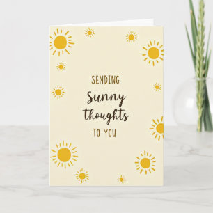 Radiant Sunshine Birthday Card
