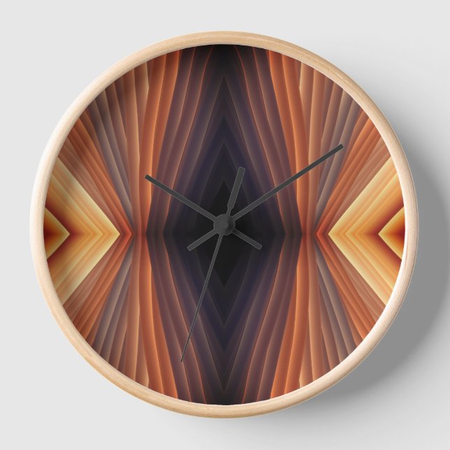 Radiant Threads: The Colour Connection Clock (Front)