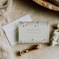 Radiant Wildflower Guess How Many Game Card