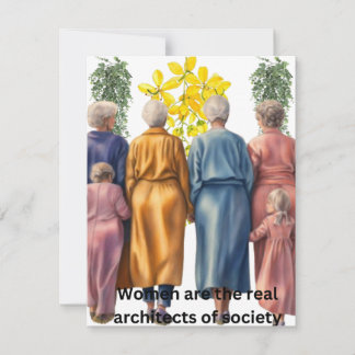 "Radiant Woman: A Note of Appreciation" Card